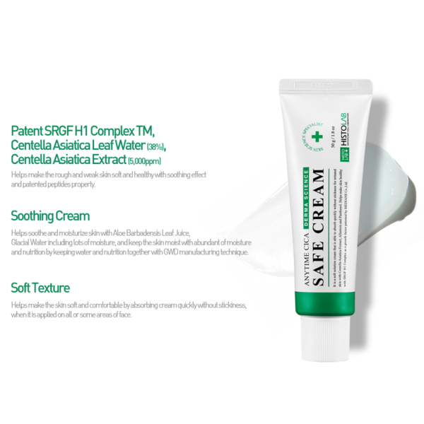 HISTOLAB: ANYTIME CICA SAFE CREAM - Image 3